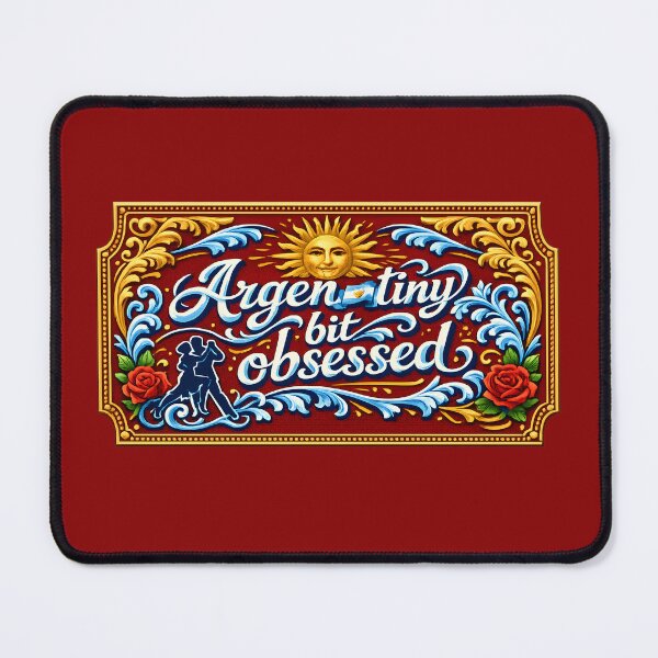 Item preview, An Argen-tiny Bit Obsessed designed and sold by KungPowUnicorn.