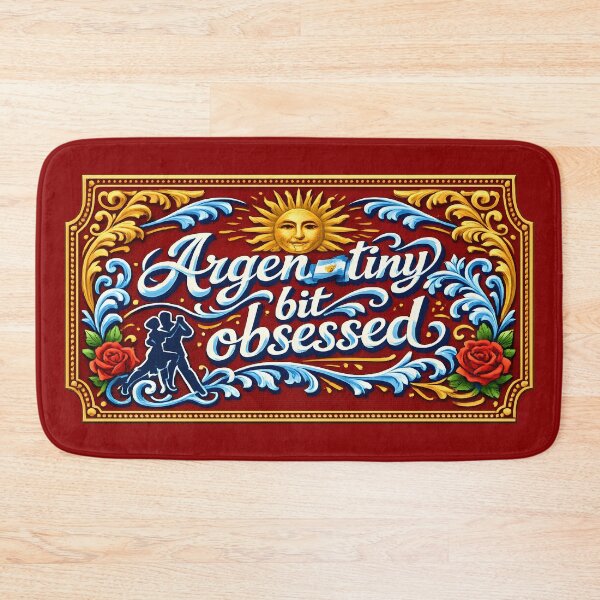 Item preview, An Argen-tiny Bit Obsessed designed and sold by KungPowUnicorn.