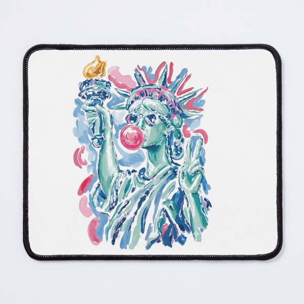 Item preview, Preppy Statue of Liberty Blowing Bubble Gum designed and sold by KillianGrantM.
