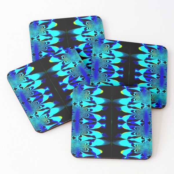 Item preview, Abstract Pattern "The Blue Starry Stripe" designed and sold by Gluecknika.