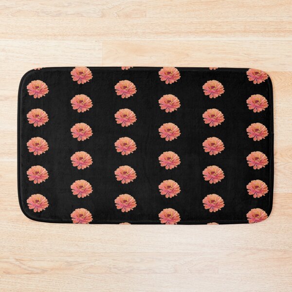 Item preview, Garden Pink Orange Zinnia Flower Cutout designed and sold by CDPrintsDesigns.