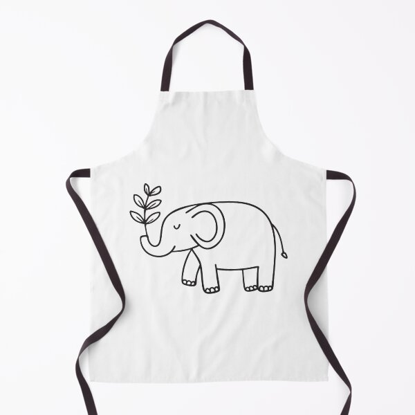 Item preview, Elephant Trunk Carrying Leafy Branch designed and sold by rasagamastore.