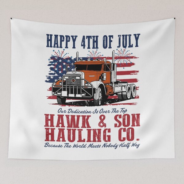 Item preview, Over The Top Trucker 4th Of July - Hawk And Son Vintage Arm Wrestling Movie  designed and sold by Regainbara.