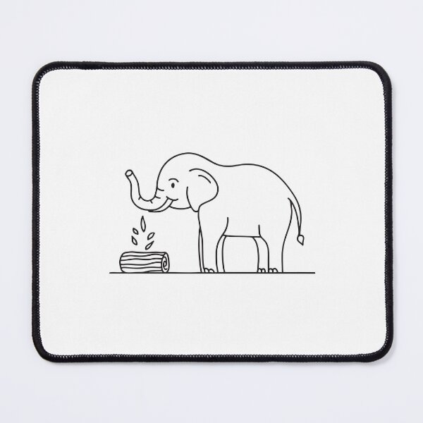 Item preview, Elephant Trunk Lifting Small Log designed and sold by rasagamastore.