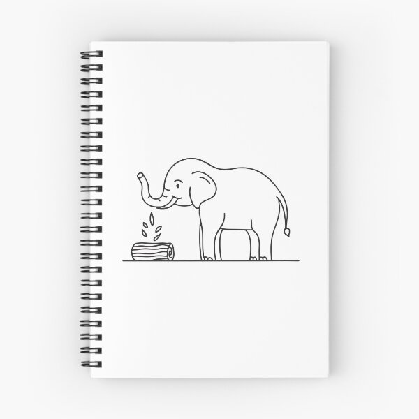 Item preview, Elephant Trunk Lifting Small Log designed and sold by rasagamastore.