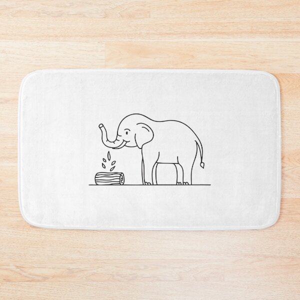 Item preview, Elephant Trunk Lifting Small Log designed and sold by rasagamastore.
