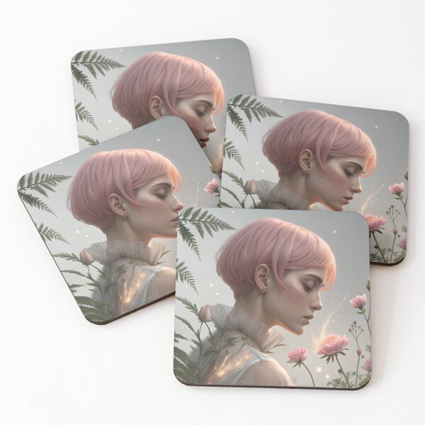 Item preview, Beautiful Woman with Flowers designed and sold by PAULINE.LUMINA.