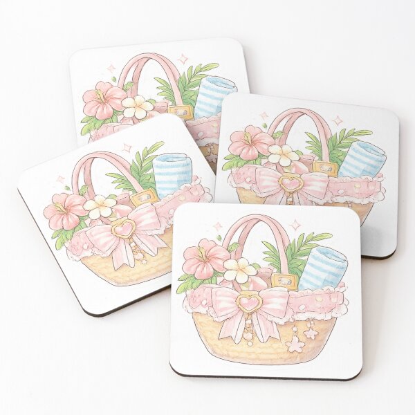 Item preview, Cute Travel Basket designed and sold by fadeinkstudio.