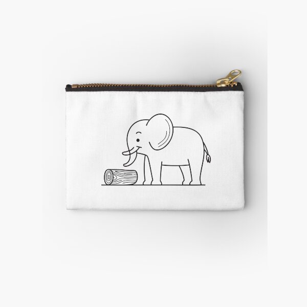 Item preview, Elephant Trunk Hoisting Wooden Log designed and sold by rasagamastore.