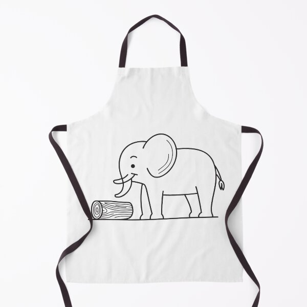 Item preview, Elephant Trunk Hoisting Wooden Log designed and sold by rasagamastore.