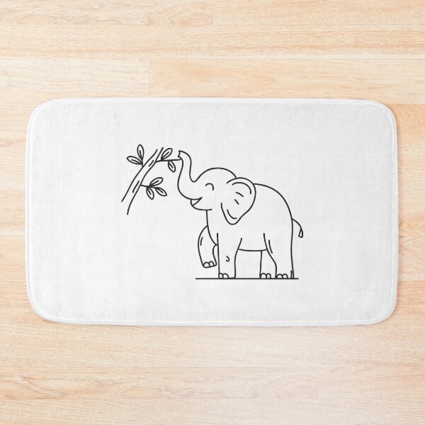 Item preview, Tree Branch Reached by Elephant Trunk designed and sold by rasagamastore.