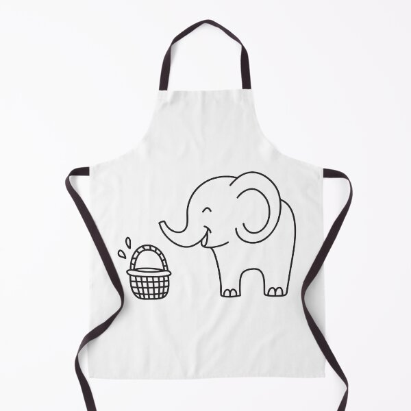 Item preview, Elephant Trunk Reaching Into Basket designed and sold by rasagamastore.