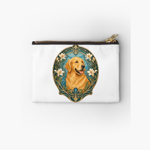 Item preview, Golden Retriever Art Nouveau Dog Lover Vintage Art designed and sold by AntiqueImages.