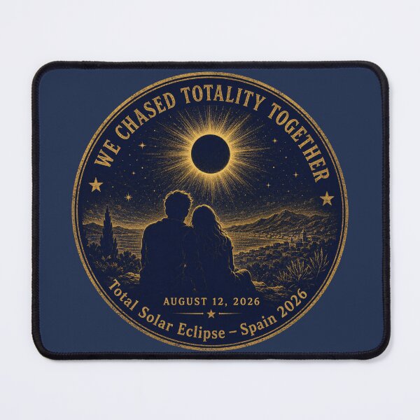 Item preview, We Chased Totality Together Solar Eclipse Spain 2026 designed and sold by CalmCapy Co.