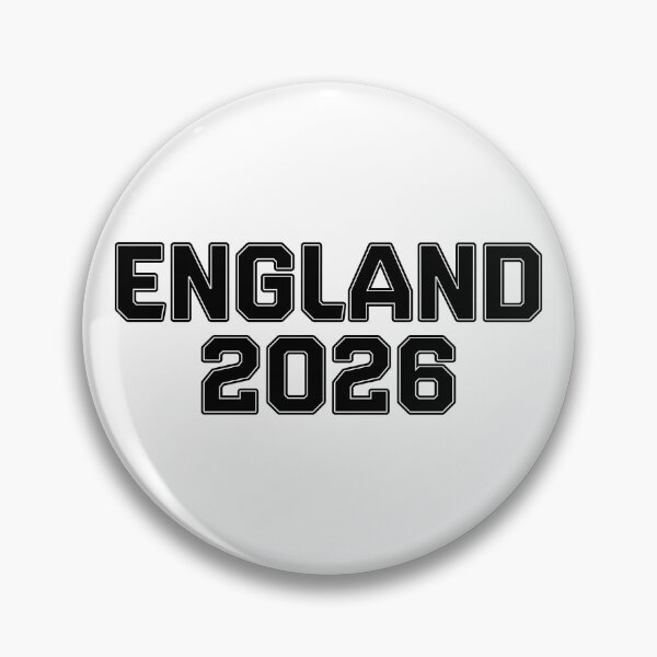 Item preview, England 2026 World Cup (Black with Black Outline) designed and sold by STUDIO-72.