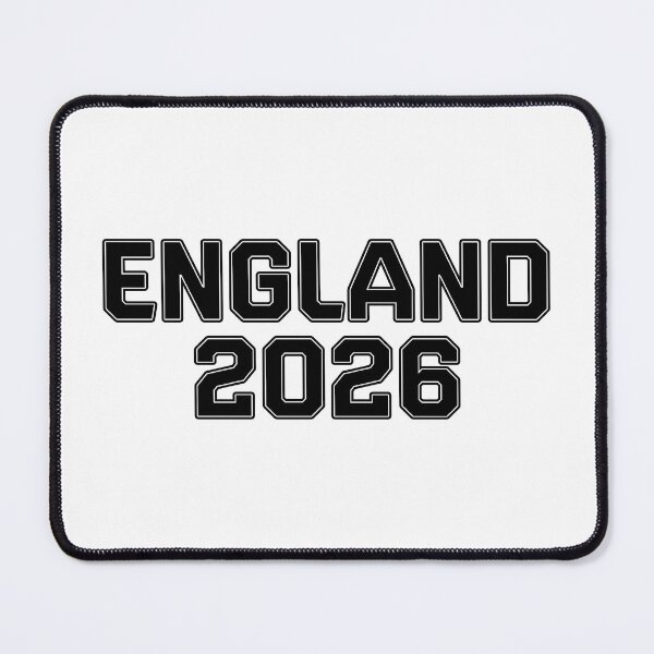 Item preview, England 2026 World Cup (Black with Black Outline) designed and sold by STUDIO-72.