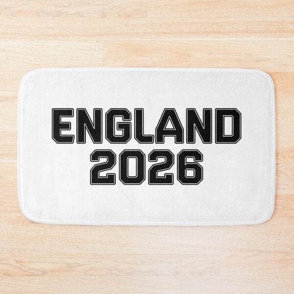 Item preview, England 2026 World Cup (Black with Black Outline) designed and sold by STUDIO-72.