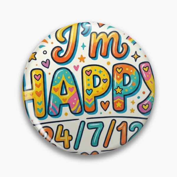 Item preview, I'm Happy 24/7/12 designed and sold by Dictum1.