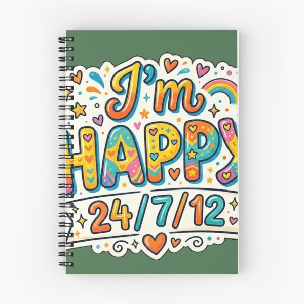 Item preview, I'm Happy 24/7/12 designed and sold by Dictum1.