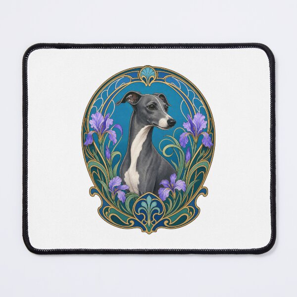 Item preview, Art Nouveau Whippet or Italian Greyhound designed and sold by AntiqueImages.