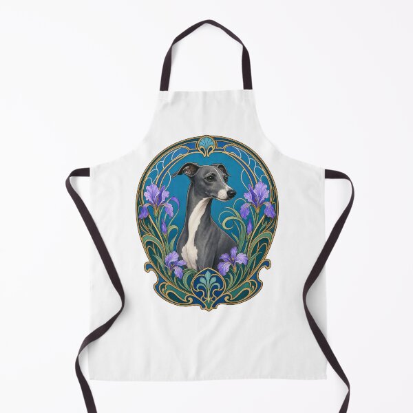 Item preview, Art Nouveau Whippet or Italian Greyhound designed and sold by AntiqueImages.