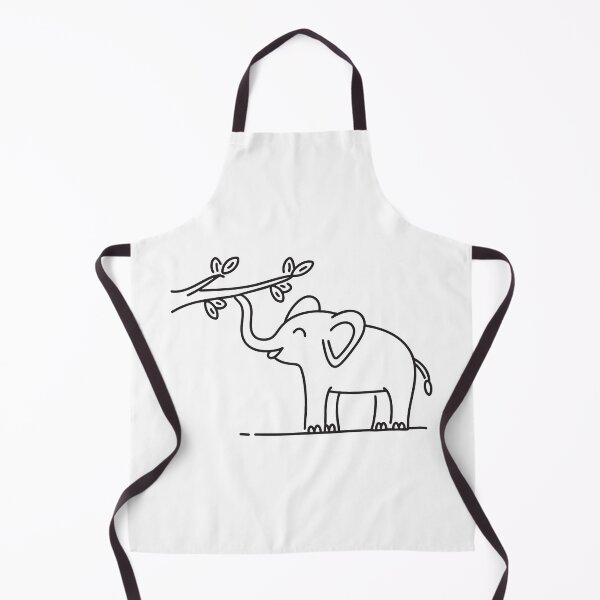 Item preview, Elephant Trunk Touching Tree Branch designed and sold by rasagamastore.