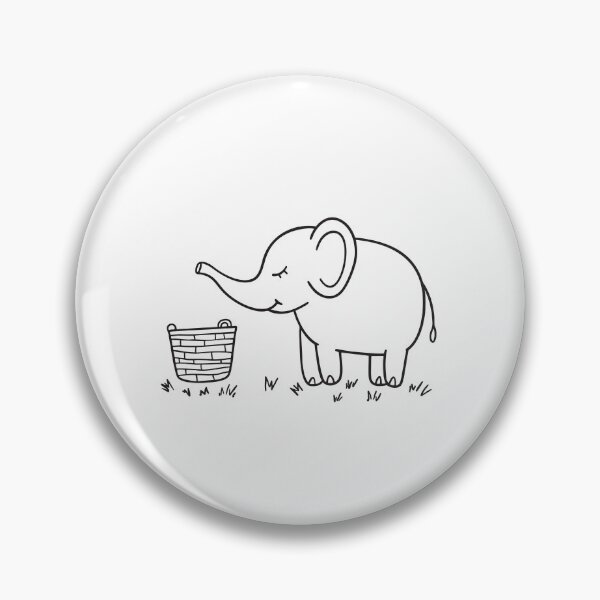 Item preview, Elephant Trunk Exploring Basket Interior designed and sold by rasagamastore.