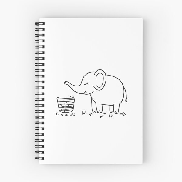 Item preview, Elephant Trunk Exploring Basket Interior designed and sold by rasagamastore.
