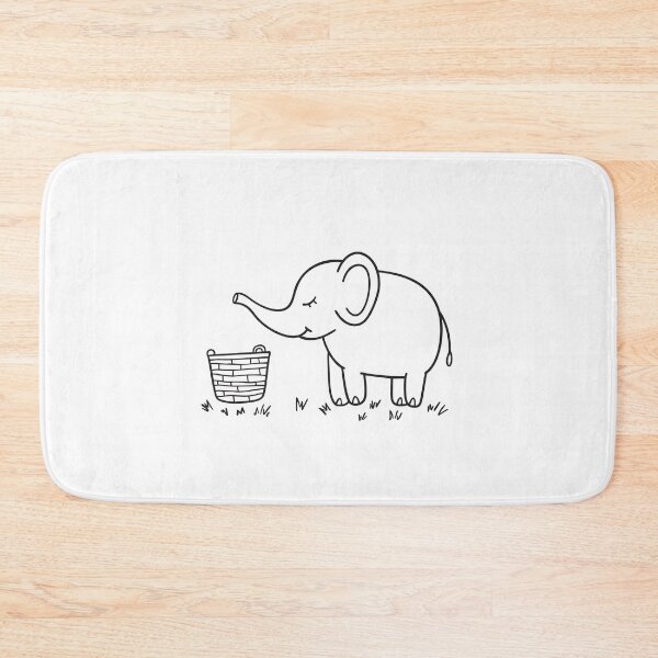 Item preview, Elephant Trunk Exploring Basket Interior designed and sold by rasagamastore.