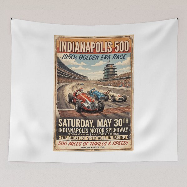 Item preview, Indianapolis 1950 designed and sold by Theodor Decker.