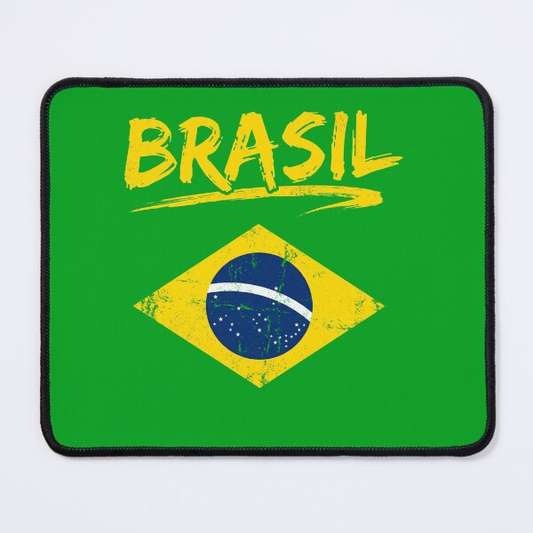 Item preview, Brasil Flag Distressed Retro Brazil Football Sports Pride designed and sold by ArcaneArtistry.