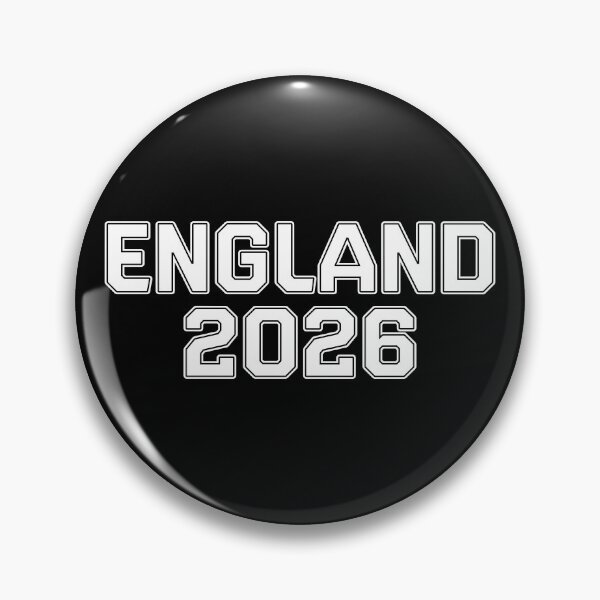 Item preview, England 2026 World Cup (White with White Outline) designed and sold by STUDIO-72.