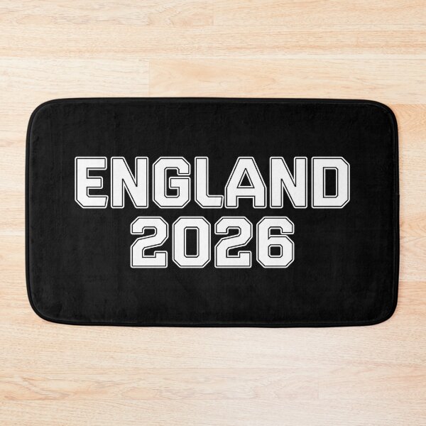 Item preview, England 2026 World Cup (White with White Outline) designed and sold by STUDIO-72.
