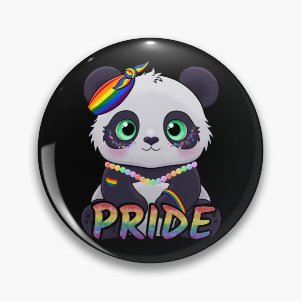 Item preview, Pride Panda designed and sold by LozzyPandaPop.