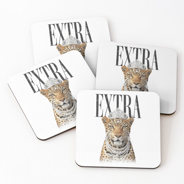 Item preview, Funny Extra Leopard Queen Crowned Big Wildlife Animal Art designed and sold by elderberry.