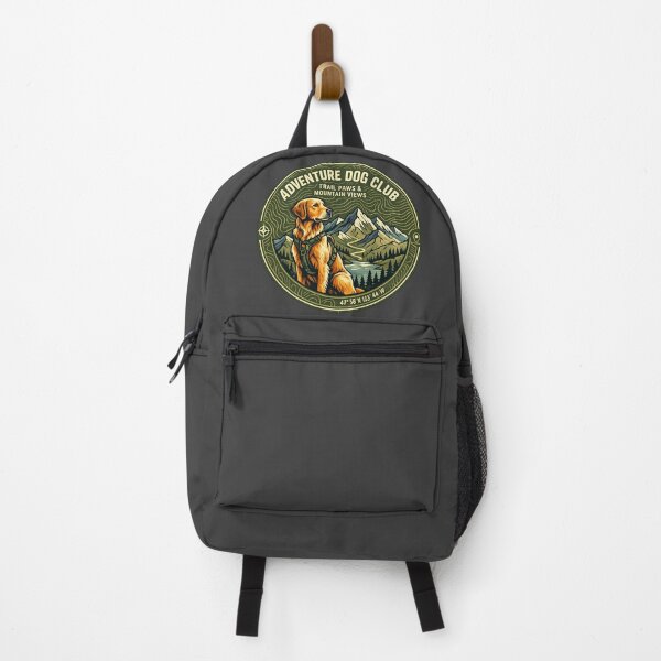Item preview, Elevation Dog Club - Mountain Adventure Dog Illustration designed and sold by ImagineNature.