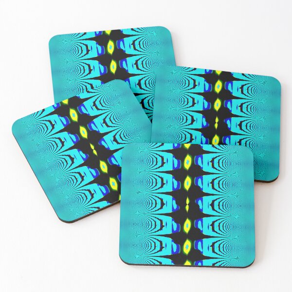 Item preview, Abstract Pattern "Turquoise clouds" designed and sold by Gluecknika.