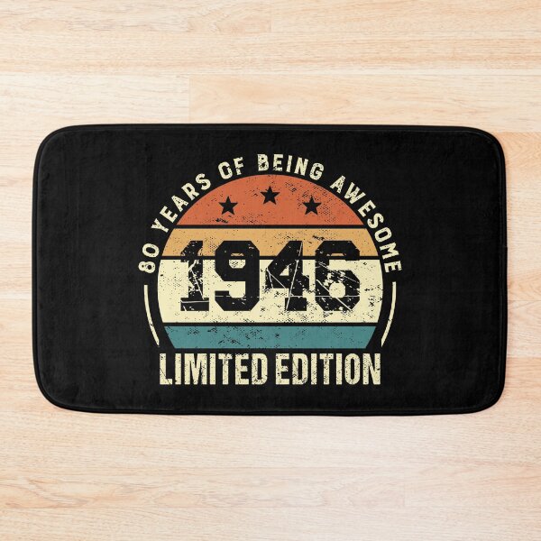 Item preview, Vintage 1946 Birthday Retro Distressed 80th Bday designed and sold by Y-Vibes.