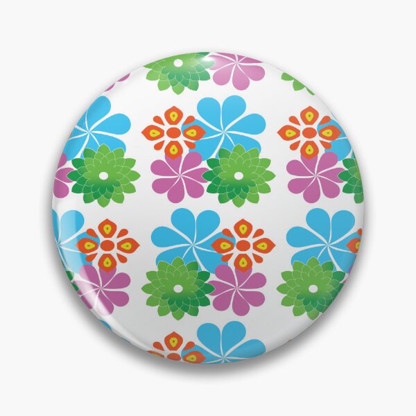 Item preview, Cute vibrant floral seamless pattern vector illustration on white background designed and sold by AjjimaJKM.