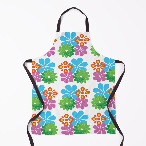 Item preview, Cute vibrant floral seamless pattern vector illustration on white background designed and sold by AjjimaJKM.