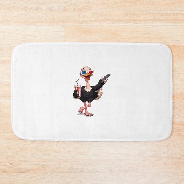 Item preview, Movie Buff Ostrich designed and sold by Krincydigitalart.