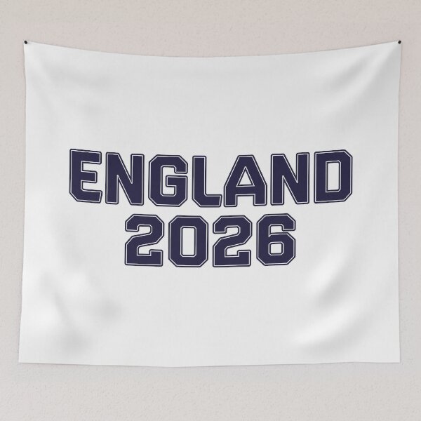 Item preview, England 2026 World Cup (Navy with Navy Outline) designed and sold by STUDIO-72.