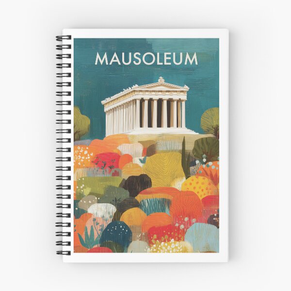 Item preview, Mausoleum at Halicarnassus Ancient Wonder Wall Art designed and sold by MarkedArtPrints.
