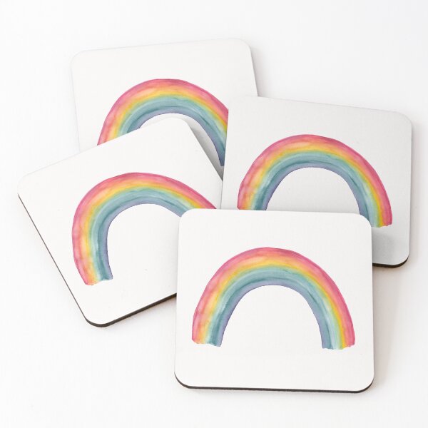 Item preview, Vibrant Watercolor Rainbow Arch Painting designed and sold by Farnwirbel – Art.