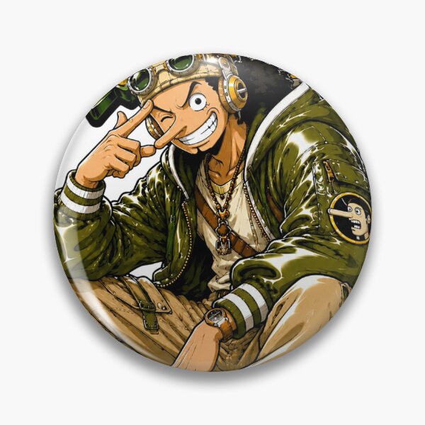 Item preview, God Usopp Hip Hop One Piece Straw Hat Pirates Fanart  designed and sold by brexastore.