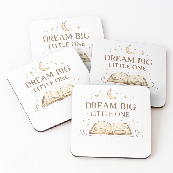 Item preview, Dream Big Little One | Inspirational Nursery Quote Book Lover Baby Design designed and sold by batoot1.