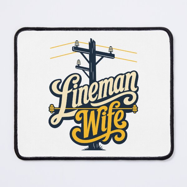 Item preview, Lineman Wife Power Line Spouse Pride Design designed and sold by pirminio.