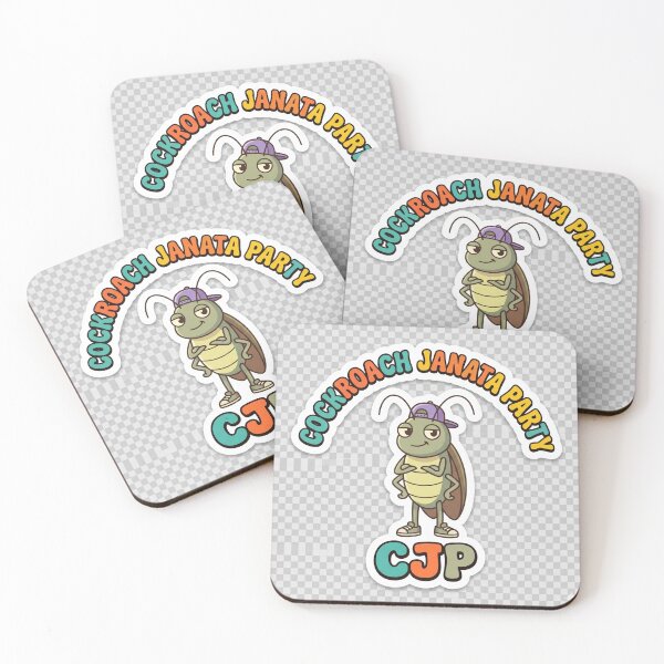 Item preview, GenZ Style CJP Cockroach Janata Party Resilience Sticker designed and sold by cartxglobal.