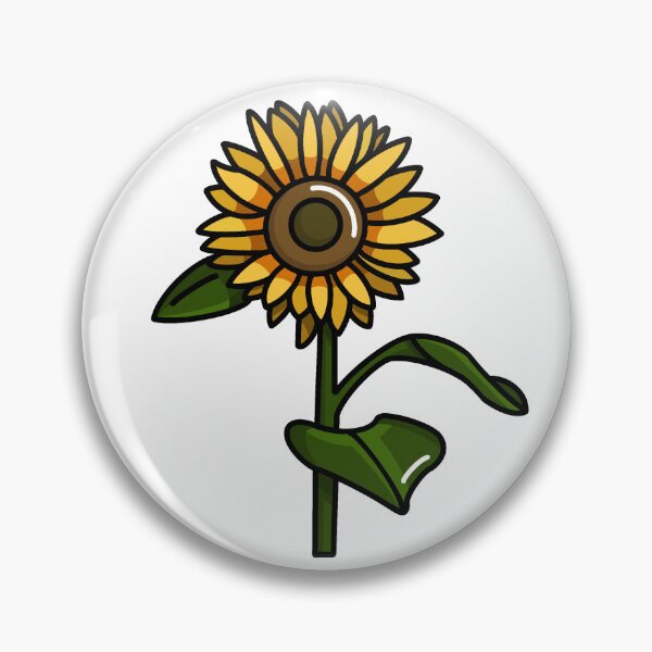 Item preview, Sunflower Sticker | Postcards from Amsterdam Collection designed and sold by BellaDesignCo.