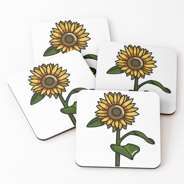 Item preview, Sunflower Sticker | Postcards from Amsterdam Collection designed and sold by BellaDesignCo.